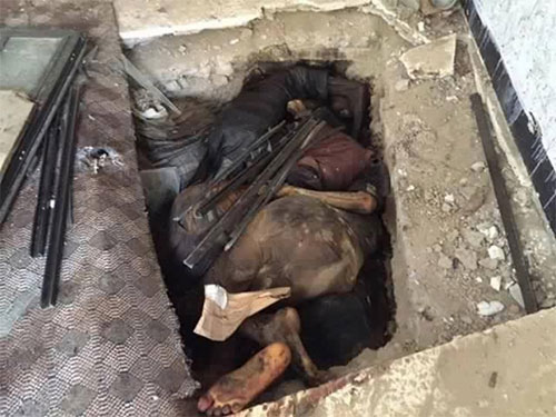 víctimas de Daesh Macabro hallazgo en Faluya tras liberarla de Daesh